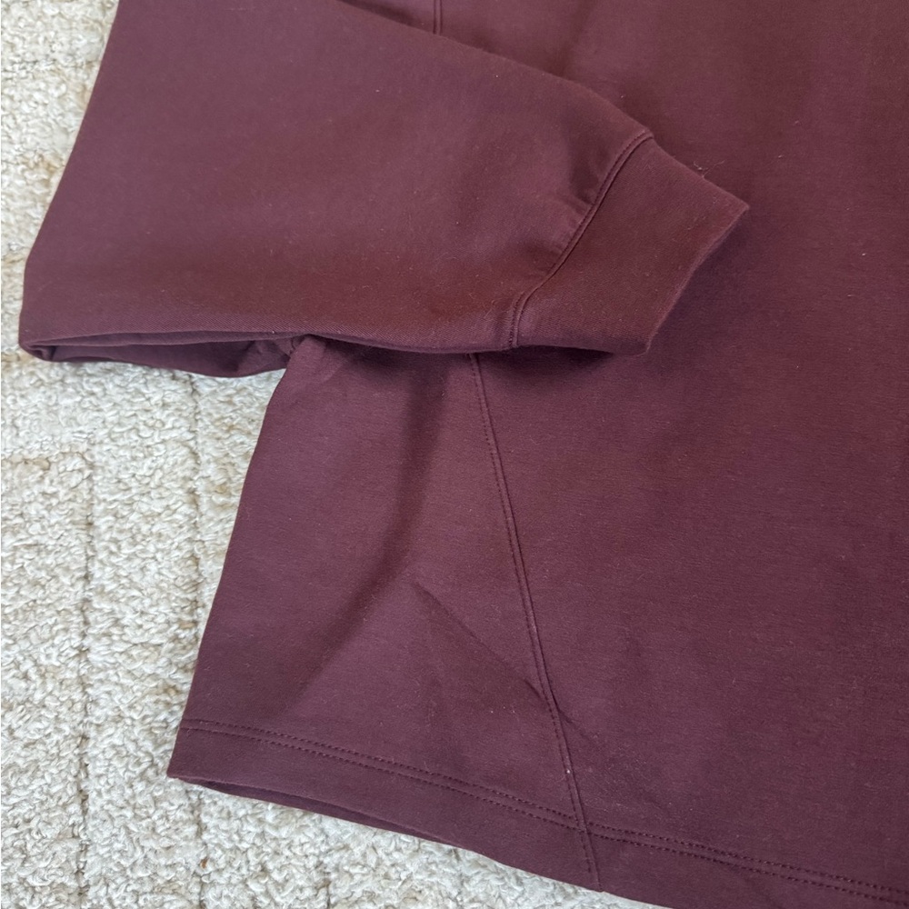 NWT Nike Women's Long Sleeve Crewneck Top - Deep Plum - Picture 6 of 11